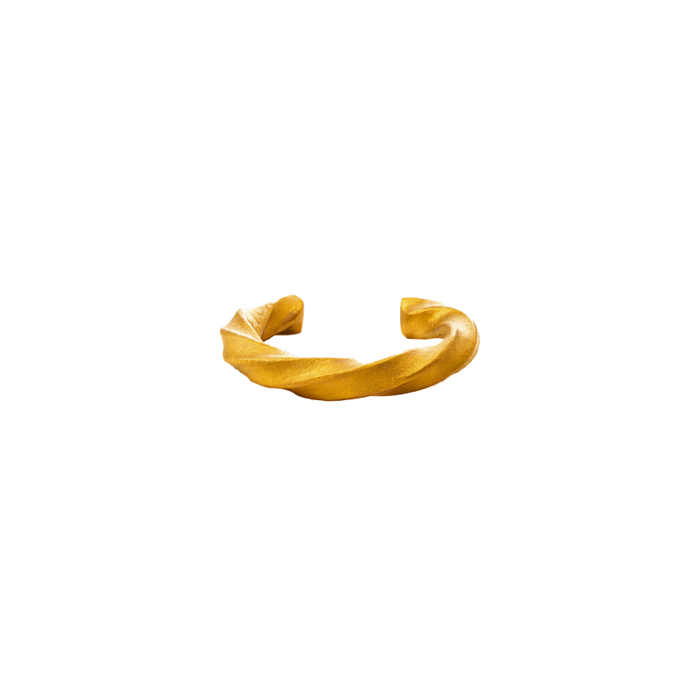 Nebü 24k Gold Twist Bullion Ring (0.25oz)