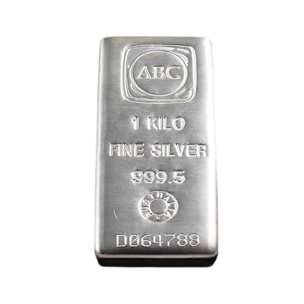 1 Kilo Australian Bullion Company Silver Bar