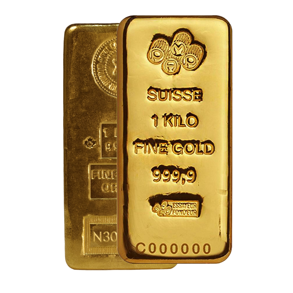 1 Kilo Gold Bars (Various Mints)