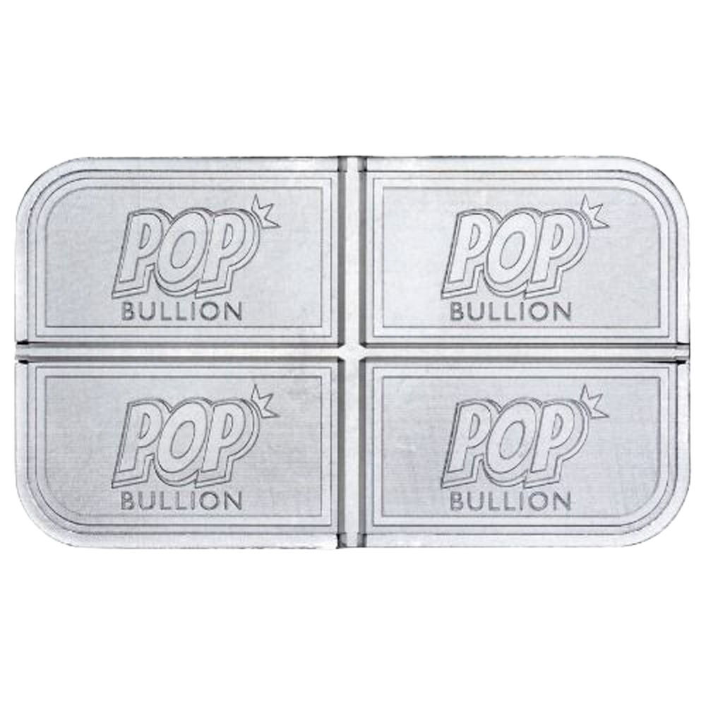 1 oz Divisible Silver Bar (Varied design)