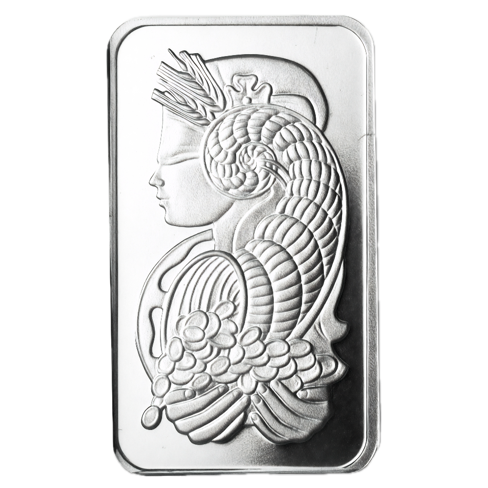 1 oz PAMP Suisse Lady Fortuna Platinum Bar
