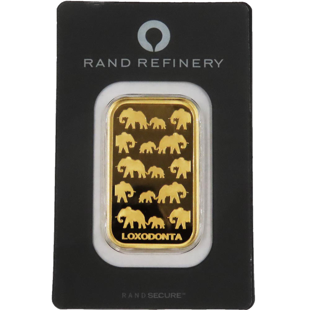 1 oz Rand Refinery Gold Bar - In Assay