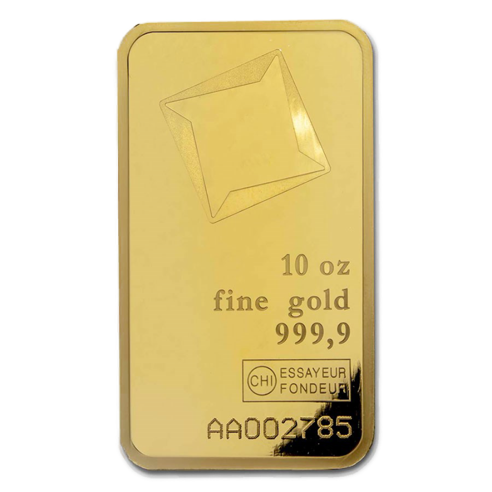 10 oz Valcambi Suisse Gold Bar