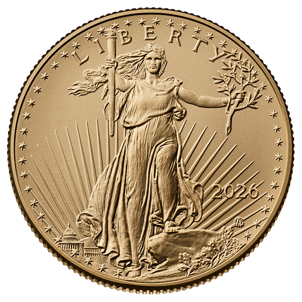 2026 1/2 oz American Gold Eagle Coin