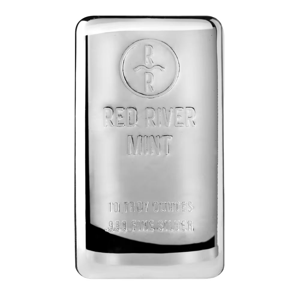 10 oz Red River Mint Silver Bar