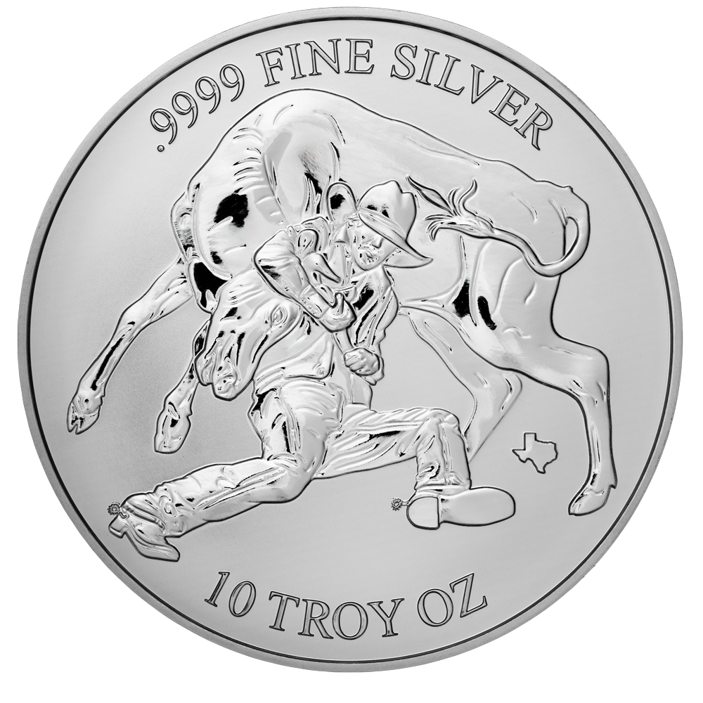 2024 10 oz Texas Silver Round