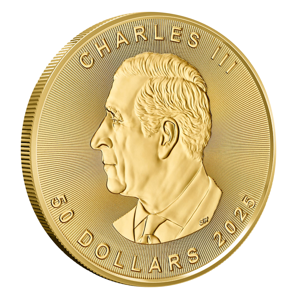 2025 - 1oz obverse Canadian Maple Leaf