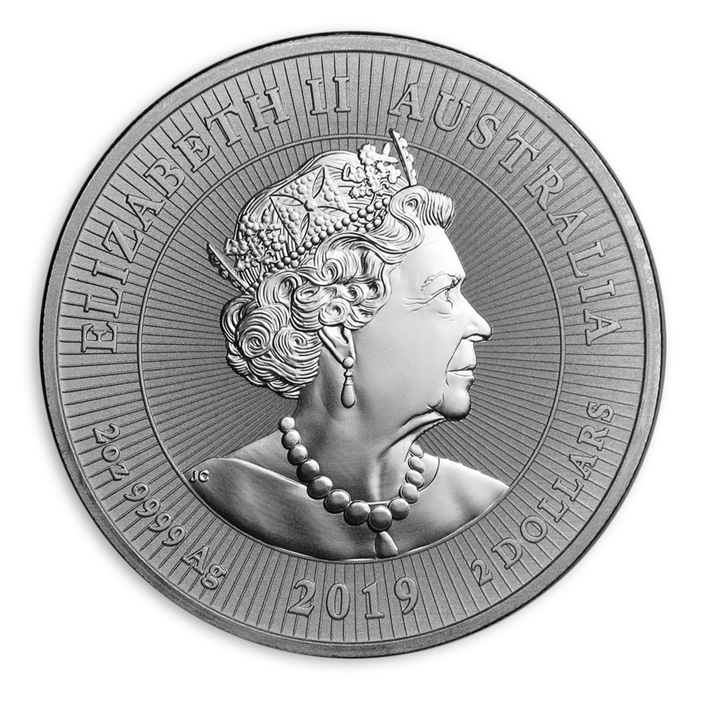 2 oz Australian Perth Mint Silver Crocodile Mother & Baby