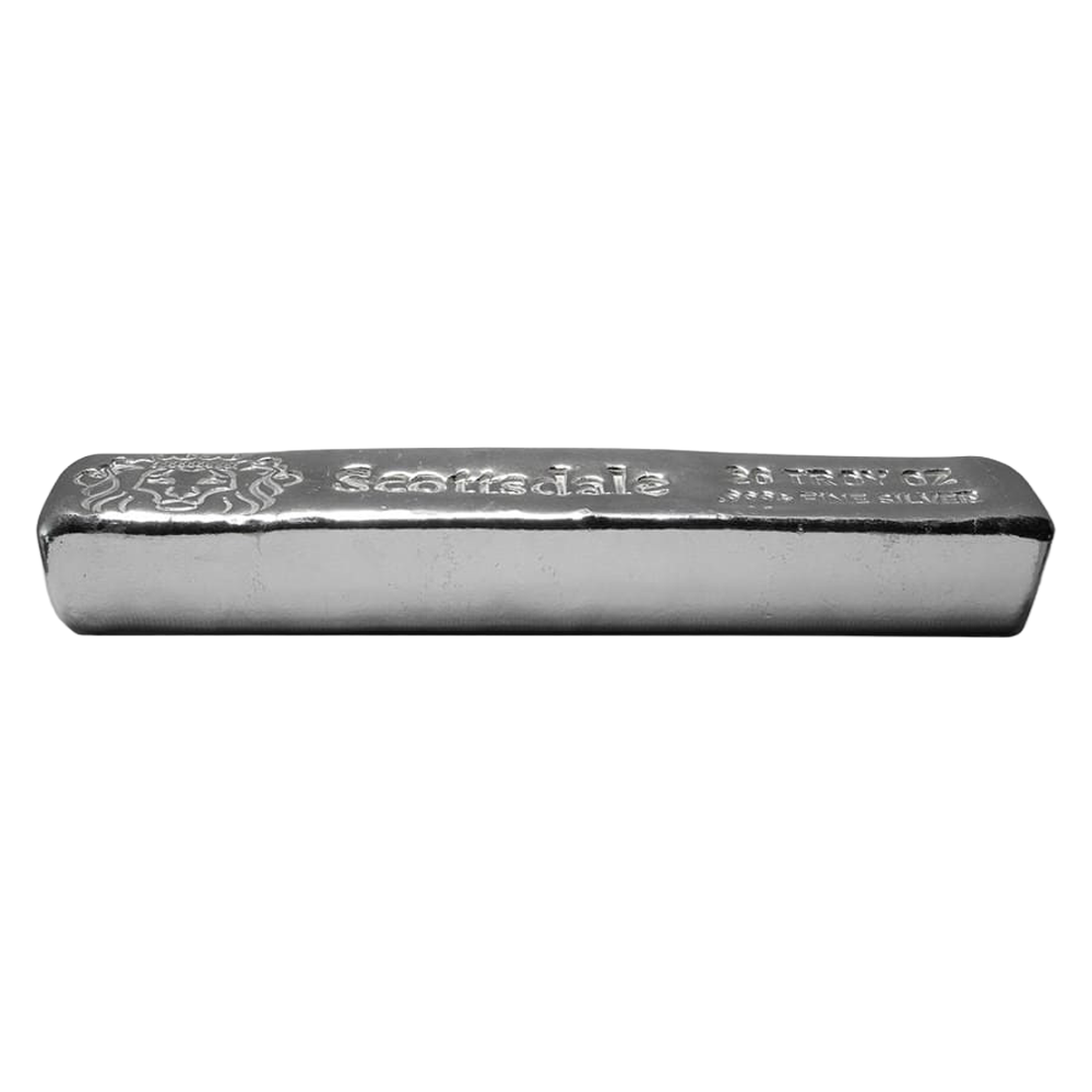 20 oz Scottsdale Long Cast Silver Bar