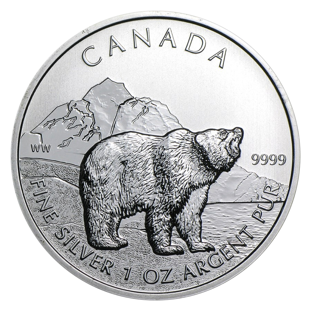 Canadian Wildlife Series - Silver Grizzly