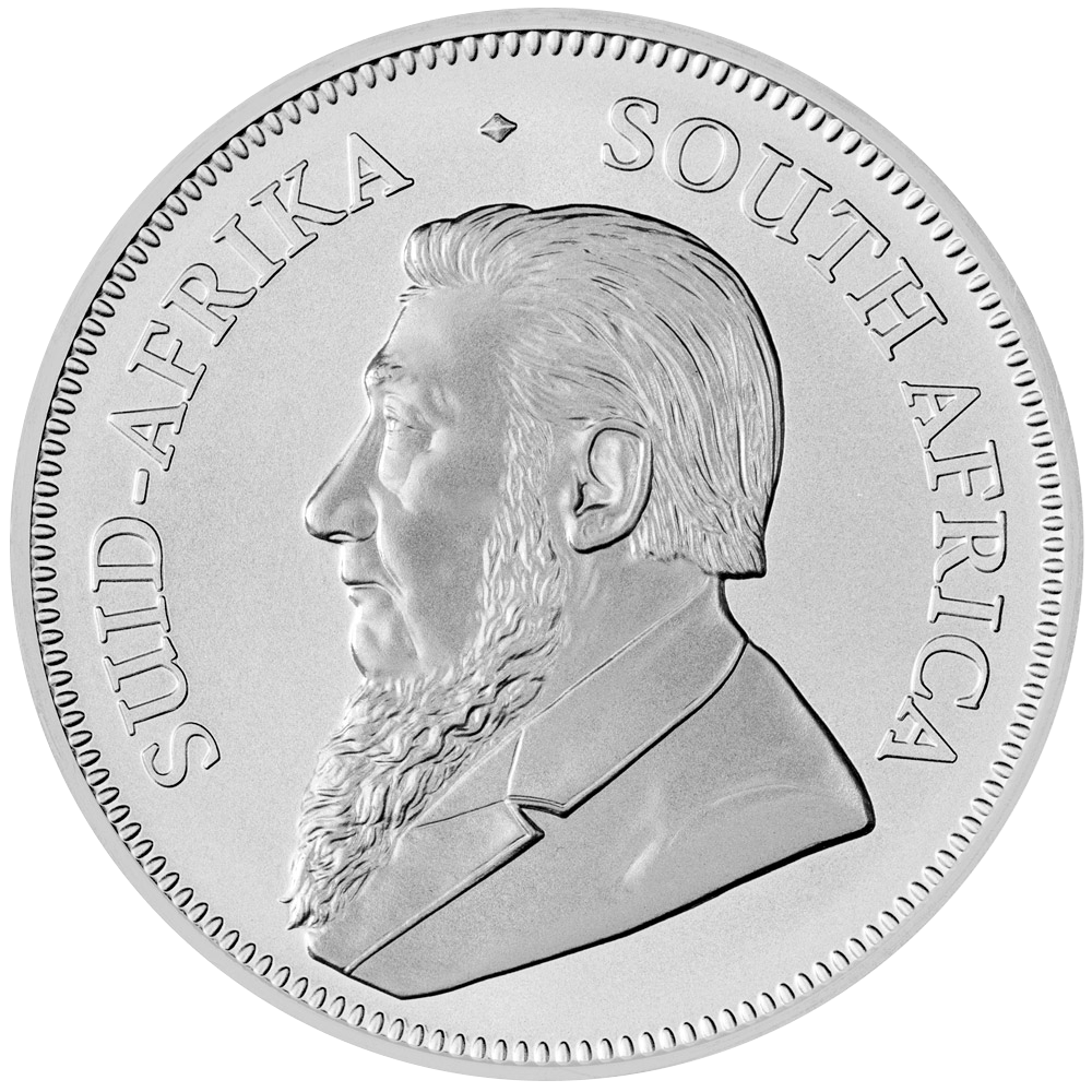 South African Silver Krugerrand Obverse