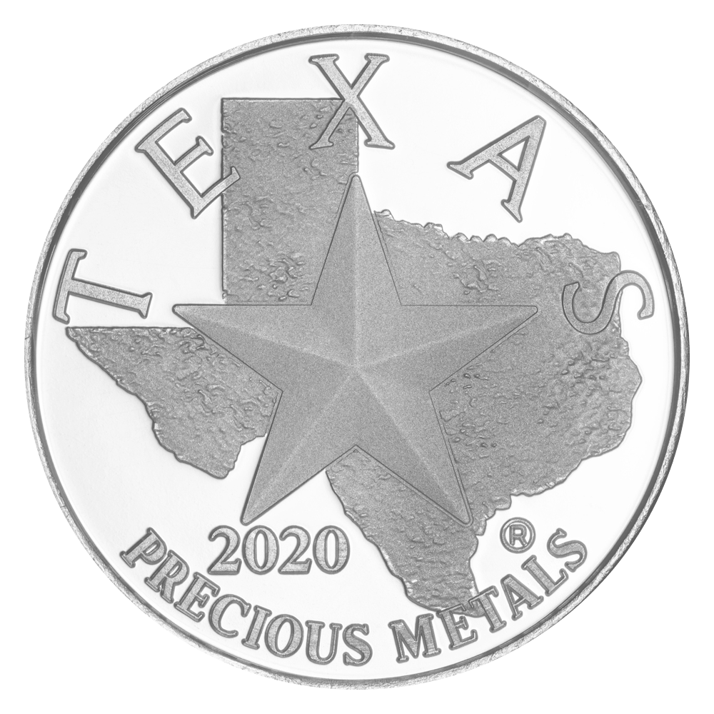 Buy 2020 Texas Silver Round