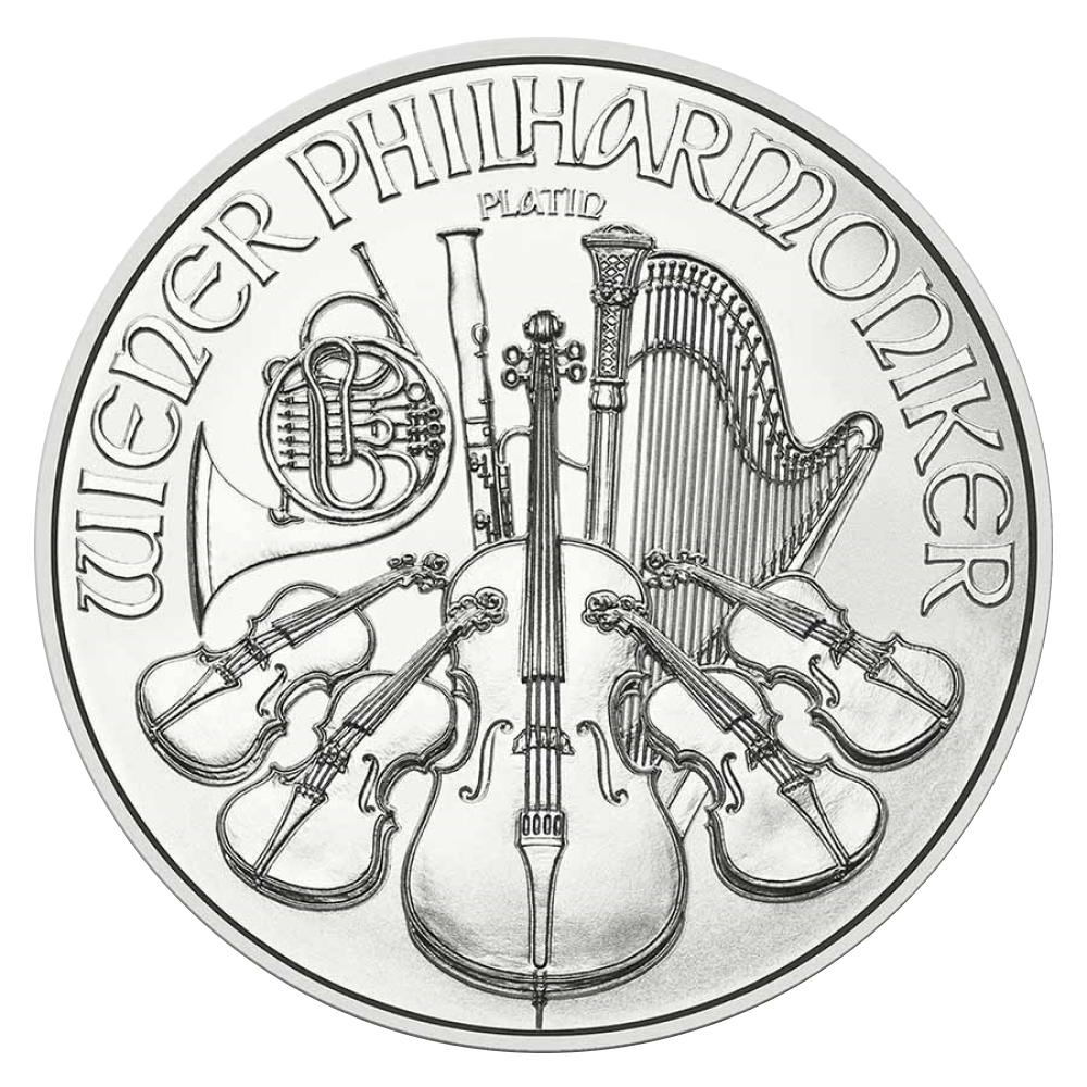 2023 Austrian Platinum Philharmonic Coin - Obverse