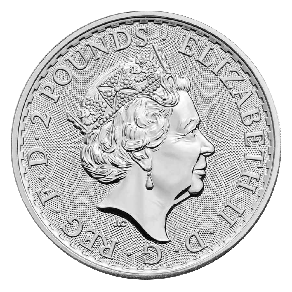 2023 Royal Mint Silver Britannia Coin - Obverse