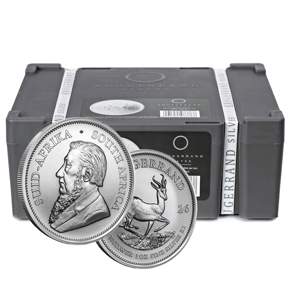 1oz South African Silver Krugerrand- MB