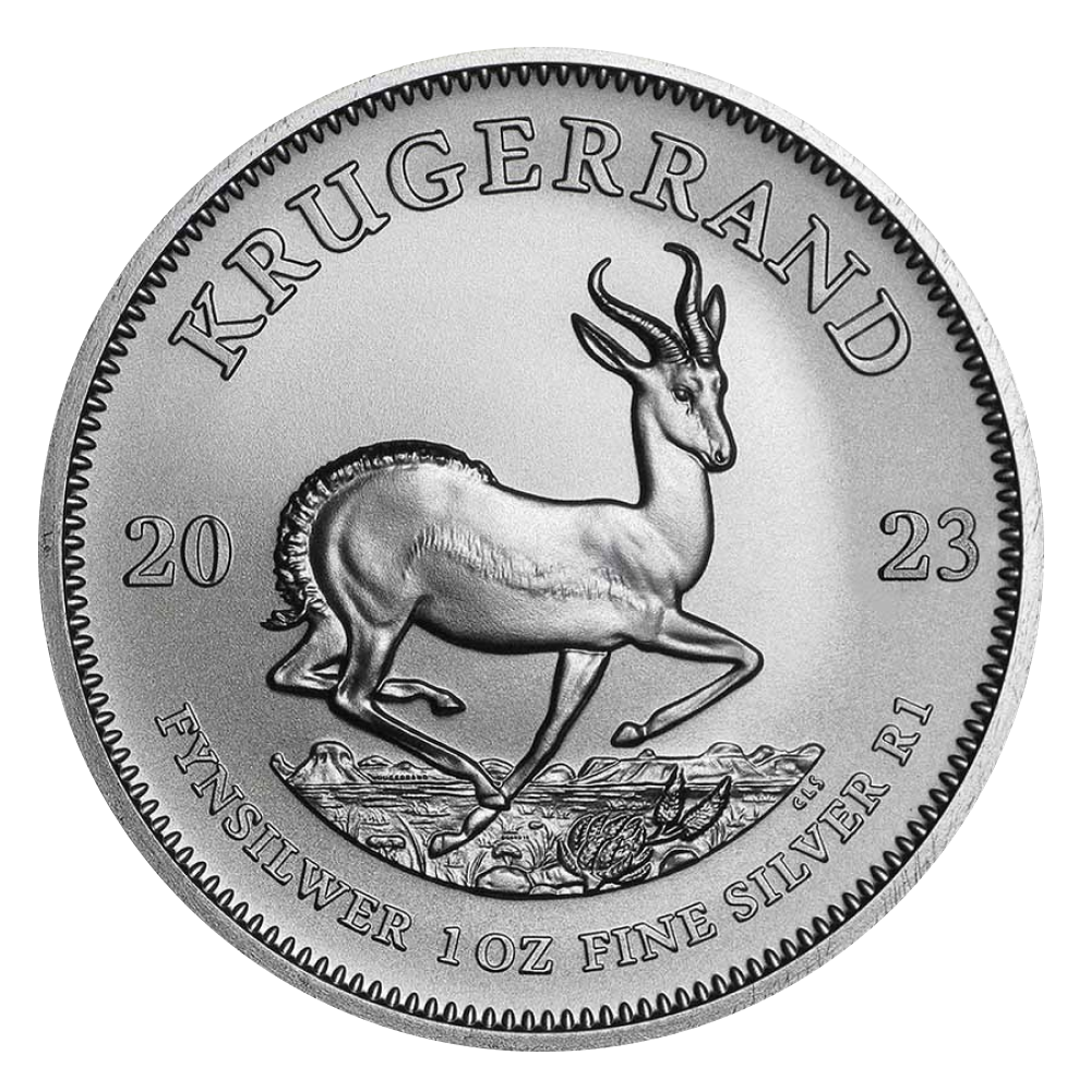 2023 South African Silver Krugerrand Coin - Reverse