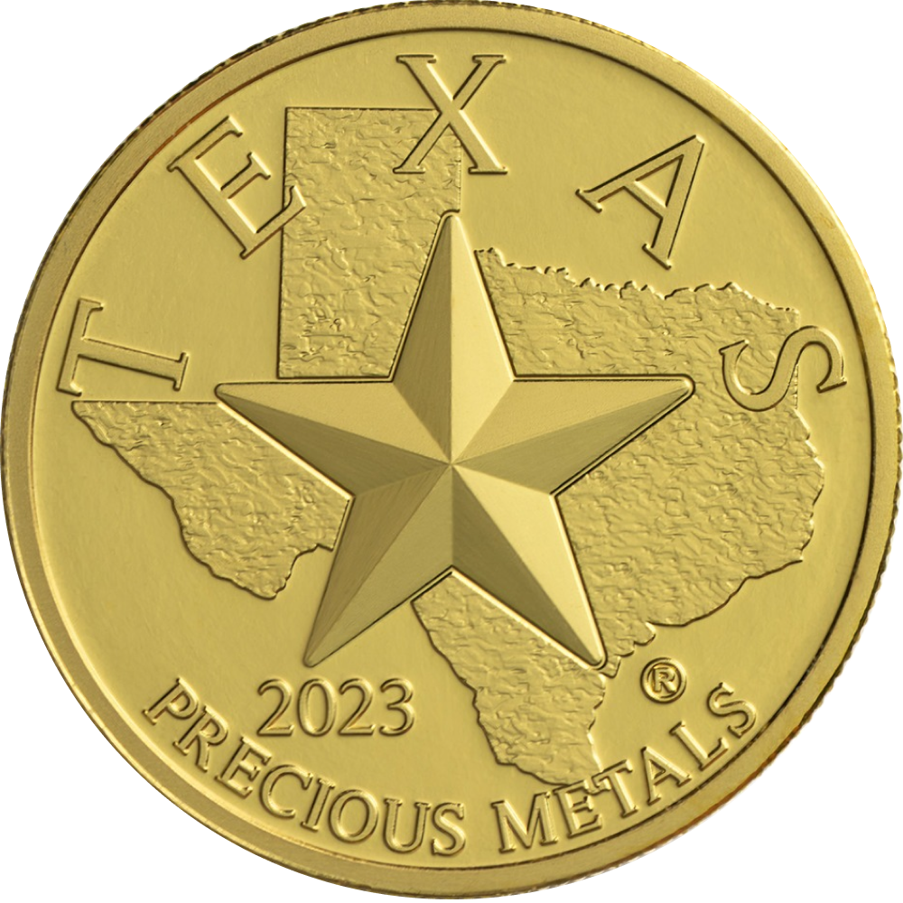 2023 Texas Gold Round - Obverse