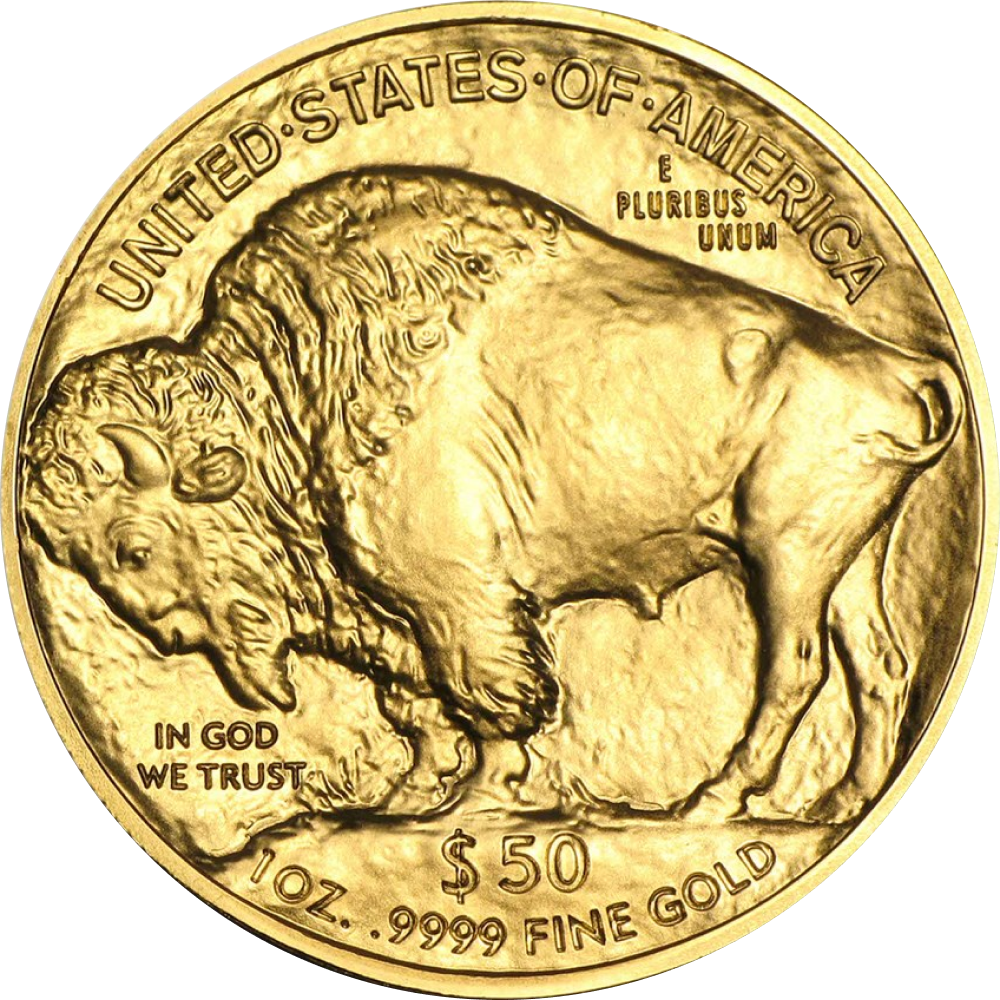 2024 American Gold Buffalo 1 oz Coin - Reverse