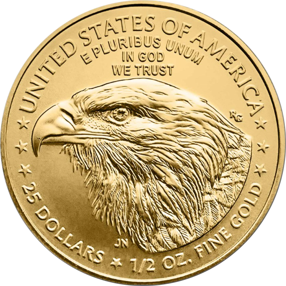 2024 Half Oz American Gold Eagle - Reverse