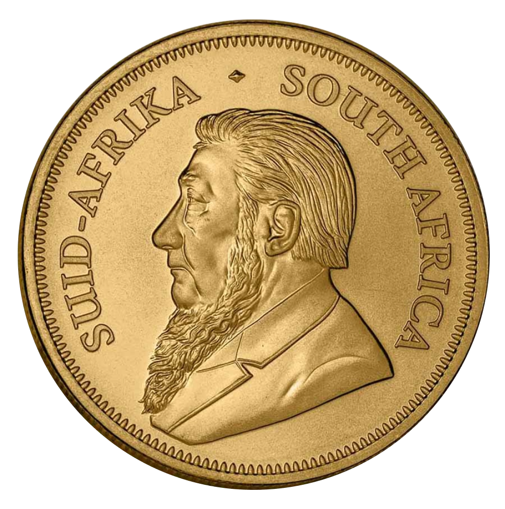 1 oz 2024 South African Gold Krugerrand Coin - Obverse