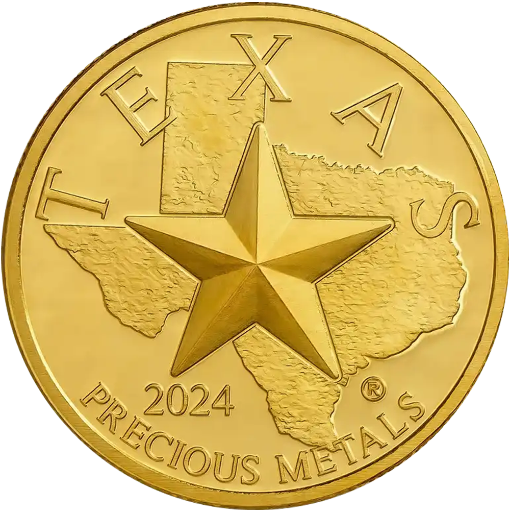2024 Texas Gold Round - Obverse