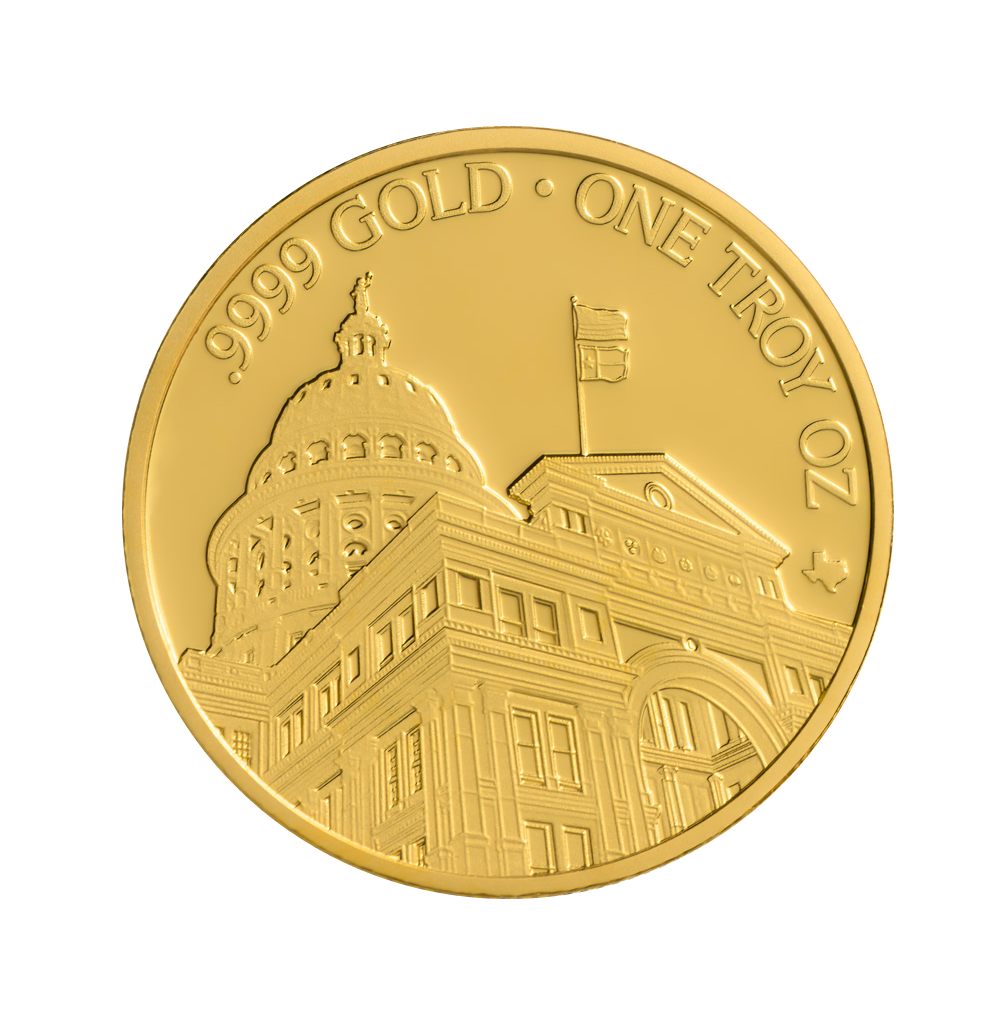 2024 Texas Gold Round - Obverse