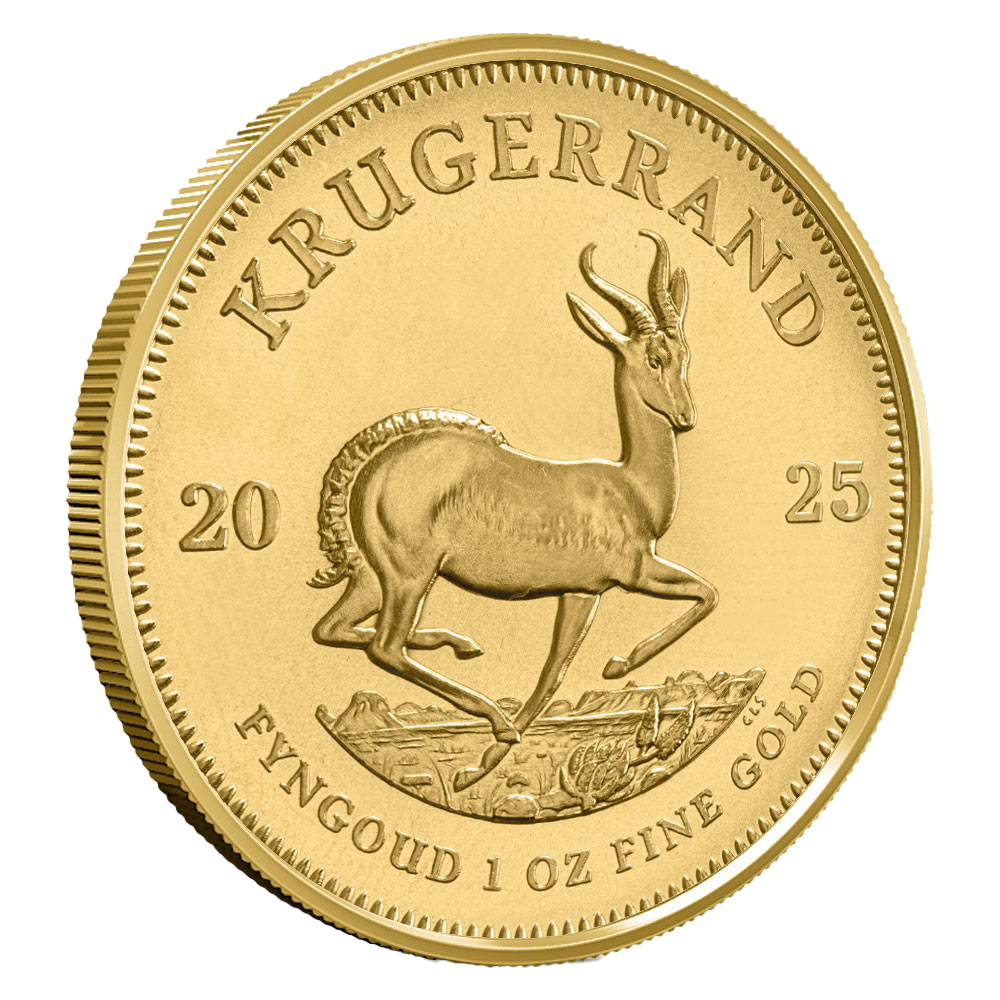 1 oz 2024 South African Gold Krugerrand Coin - Obverse