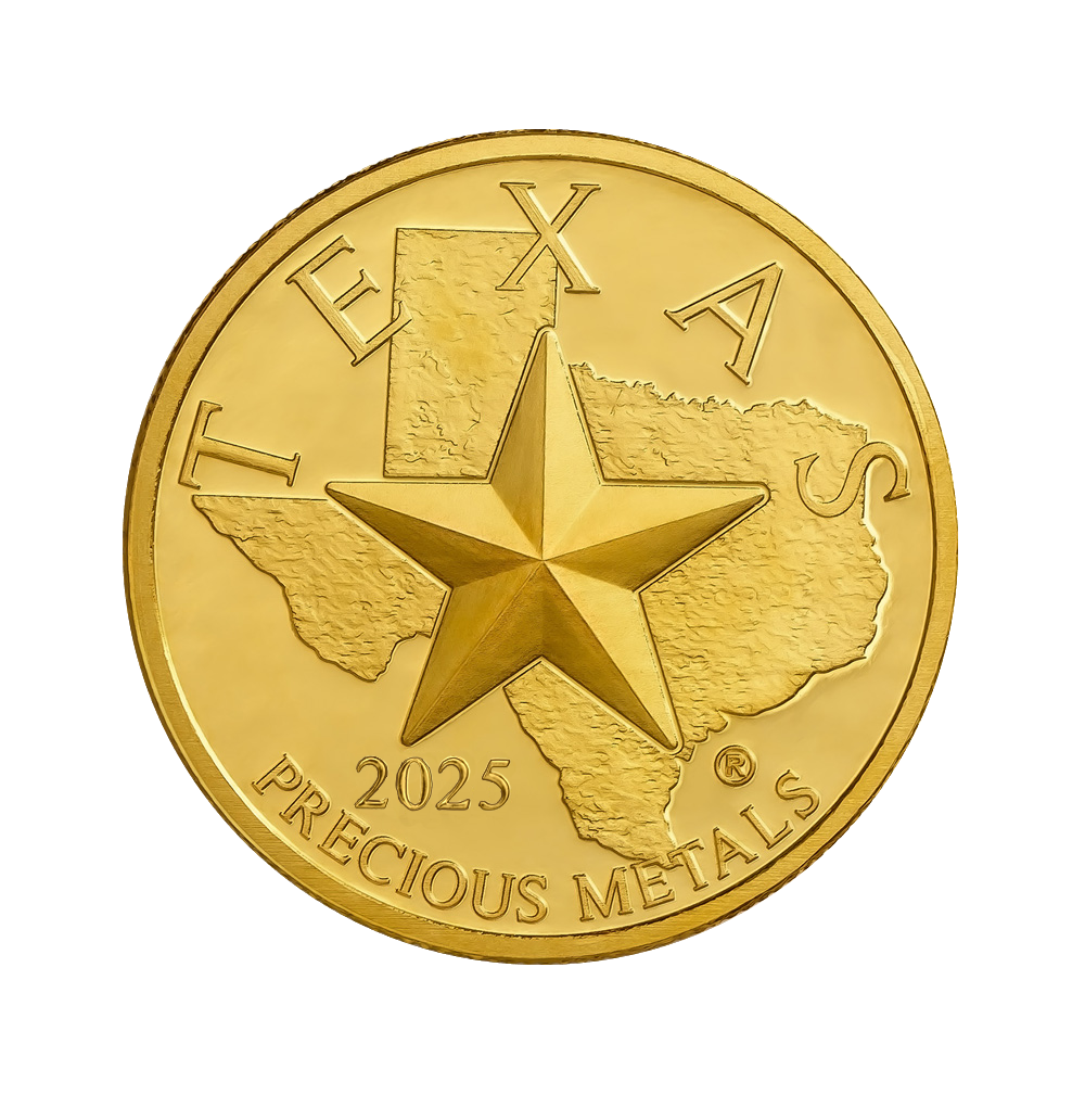 2025 Texas Gold Round - Obverse