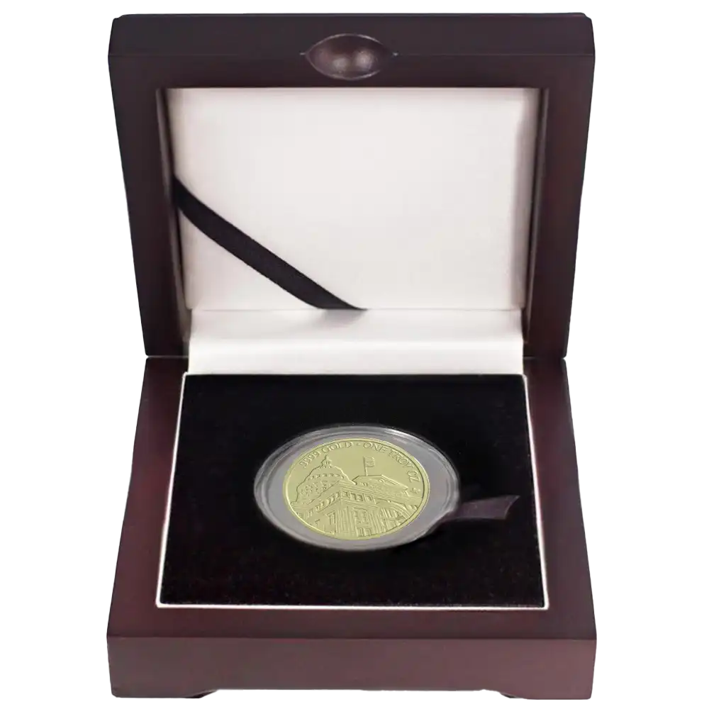 2025 Texas Gold Round - In Wooden Display Box