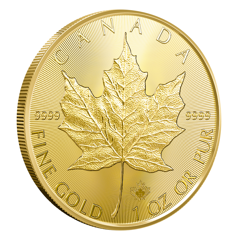 2025 - 1oz Reverse Canadian Maple Leaf