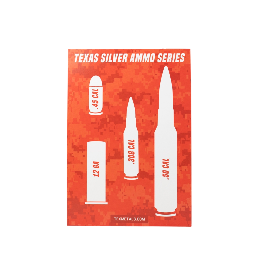 Texas Silver Ammo 4 Bullet Set