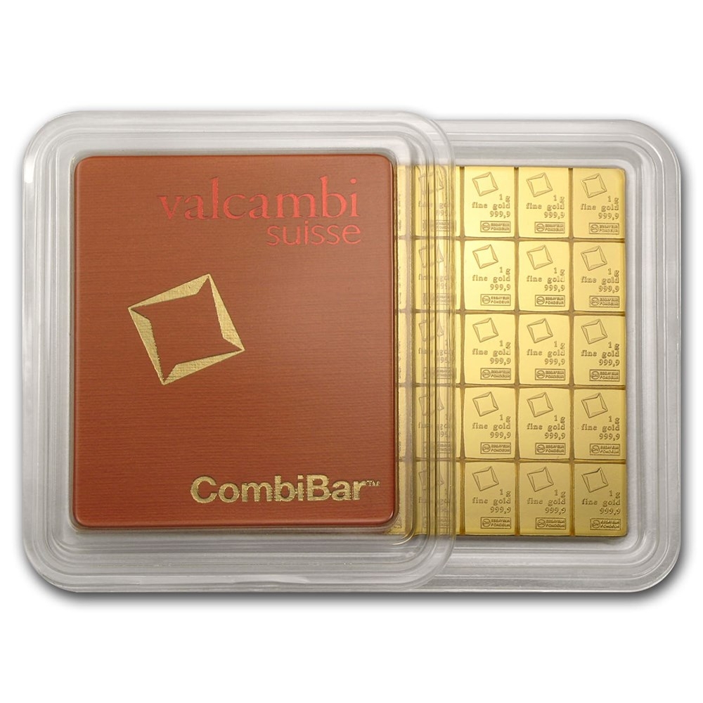 50 Gram Valcambi Suisse CombiBar
