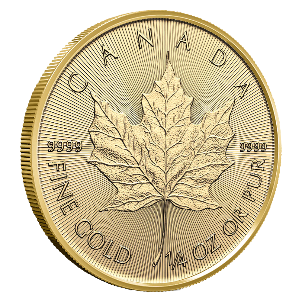 2025 1/4 oz Canadian Maple Leaf Gold Coin 