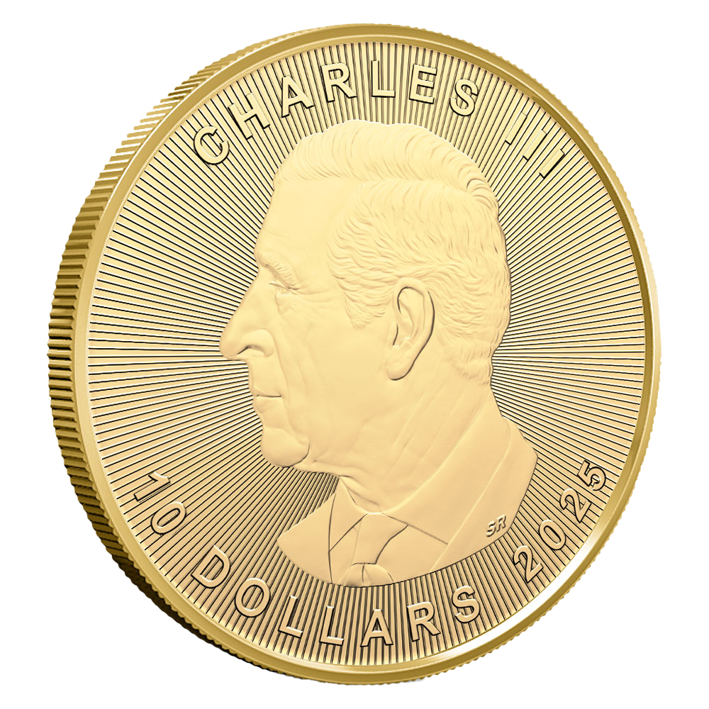 2025 1/4 oz Canadian Maple Leaf Gold Coin 
