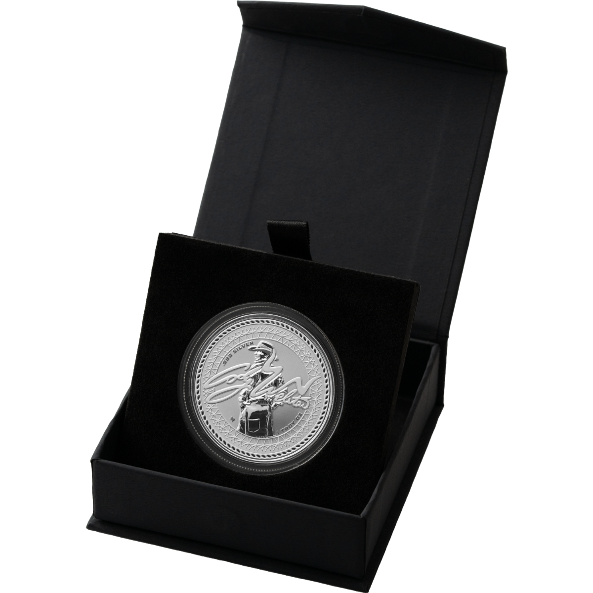 Cody Webster Silver Round: Buy 1 oz with Custom Box