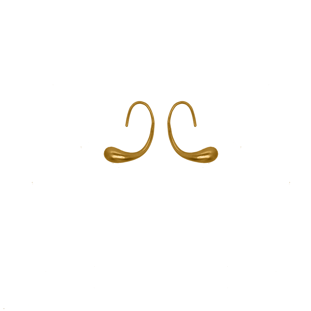 Nebü 24k Water Droplet Earrings (0.174oz)                                
                            