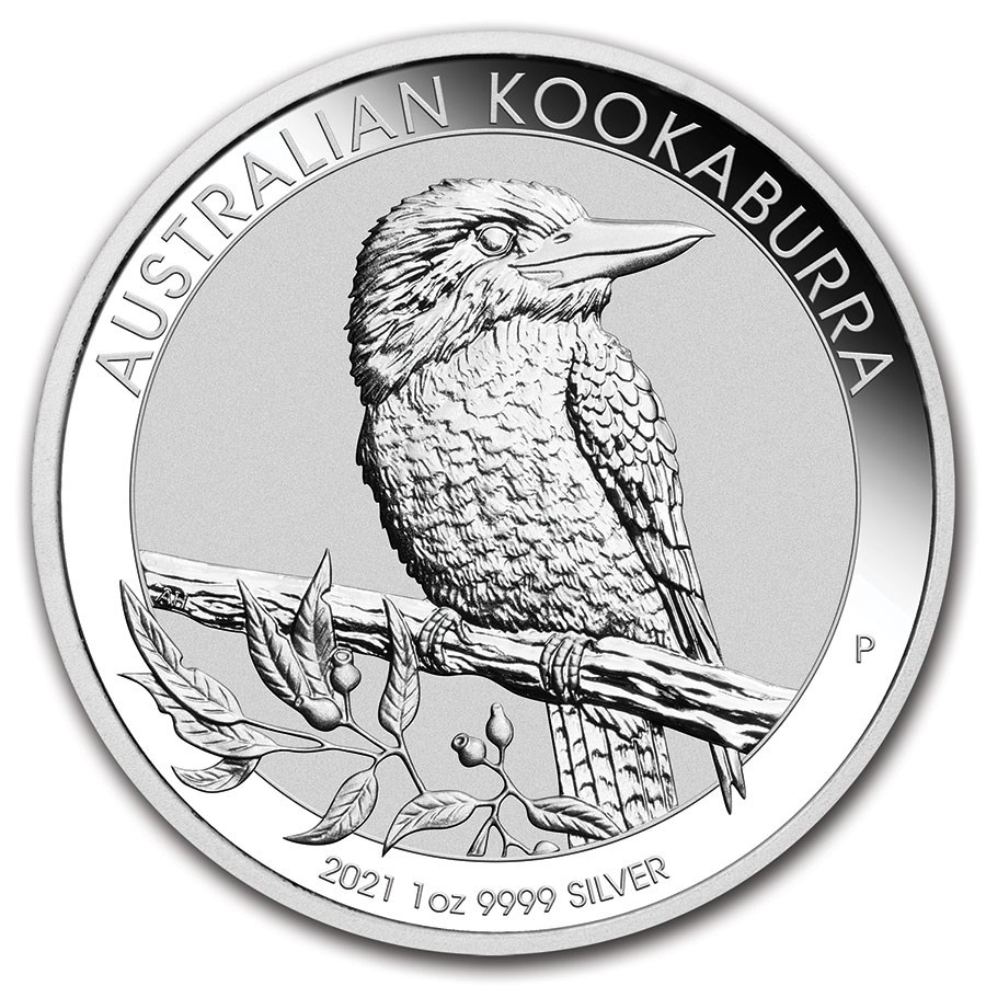 Buy 1 oz Australian Perth Mint Silver Kookaburras (AY)