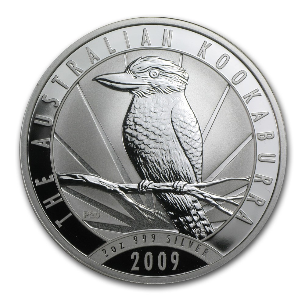 Buy 2 oz Australian Perth Mint Silver Kookaburras (AY)
