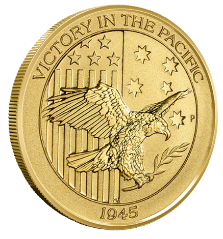 1/10 oz Australian Victory In The Pacific Gold Coin (Any Year)