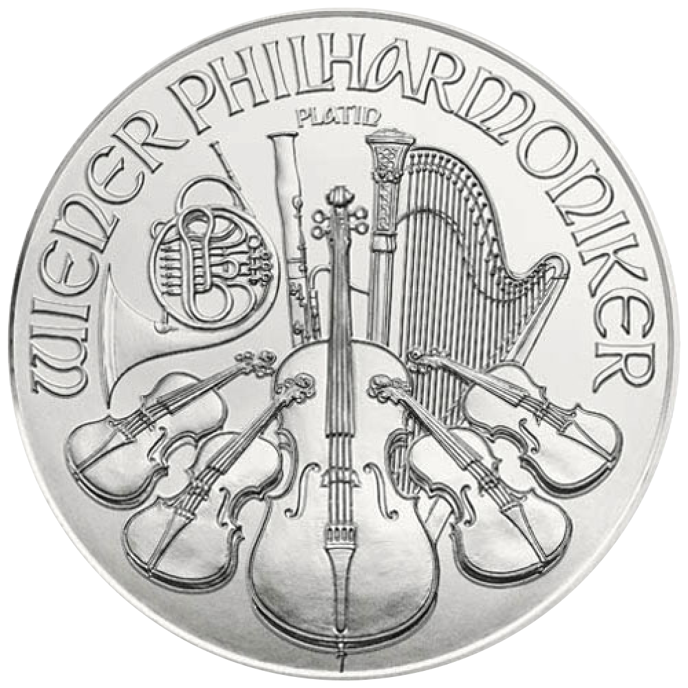 Austrian Platinum Philharmonic Coin (Random Year)