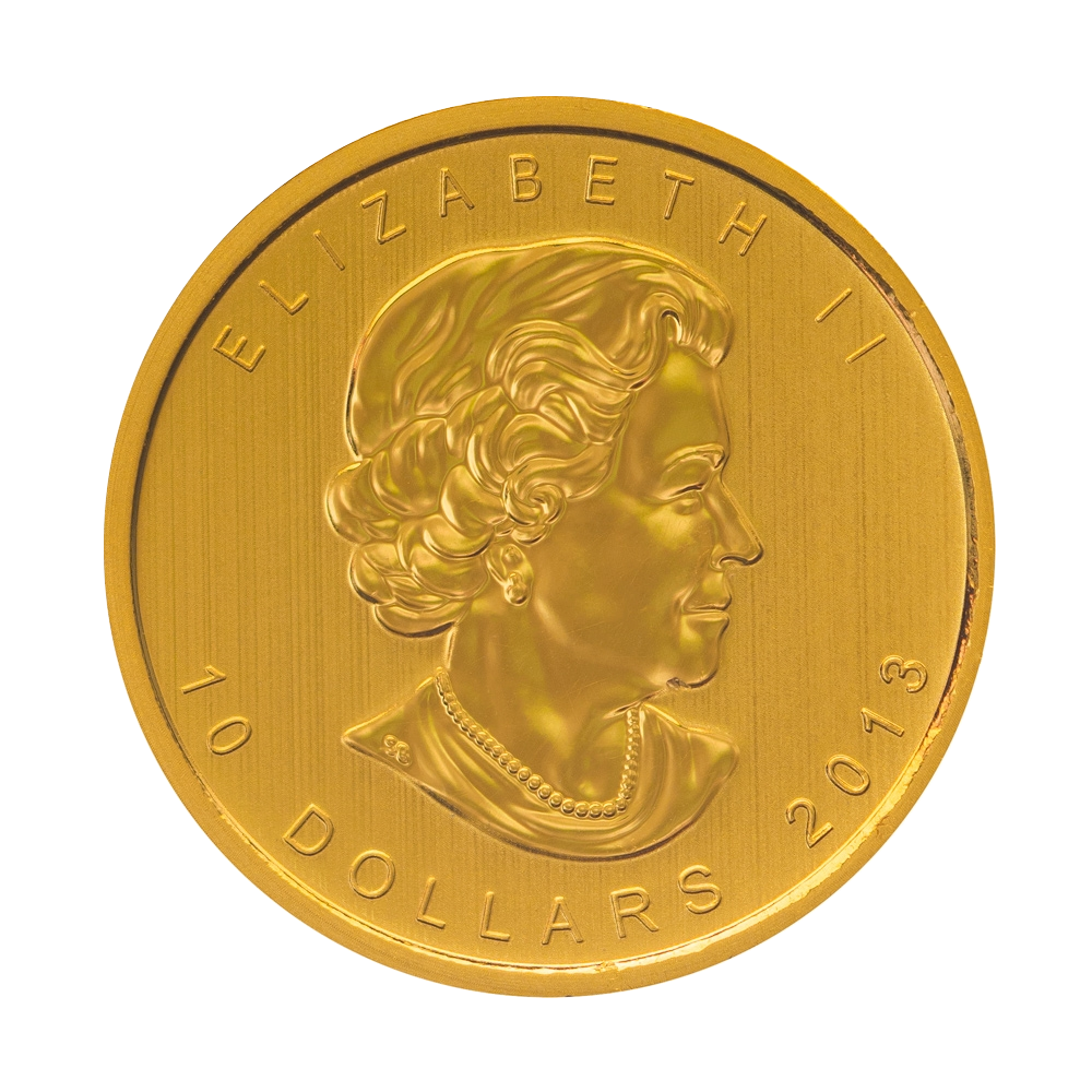 1/4 oz Canadian Maple Leaf Gold Coin