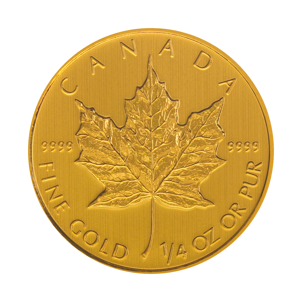 1/4 oz Canadian Maple Leaf Gold Coin