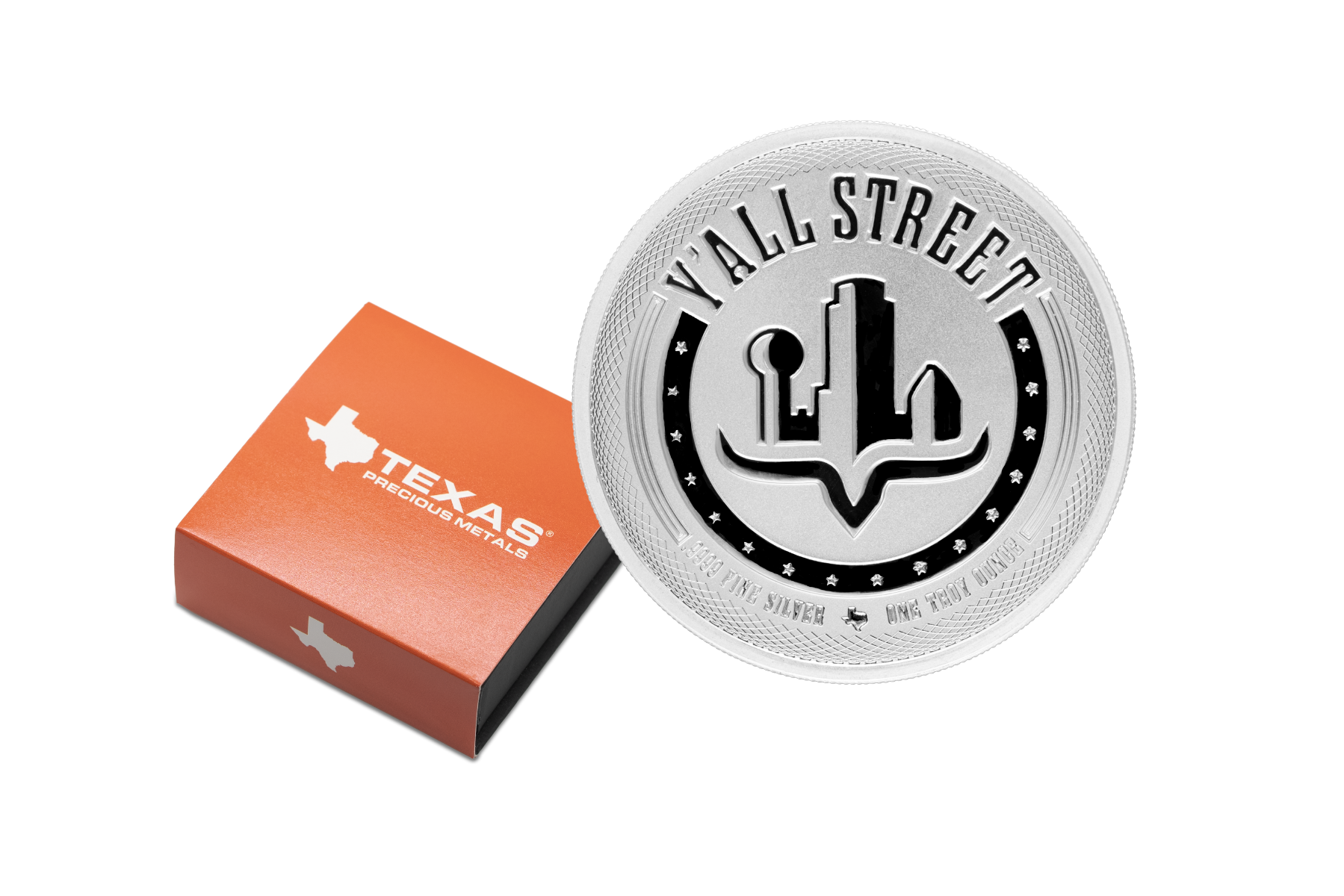1 oz Y'all™ Street Silver Round (Reverse Proof) with Custom Box