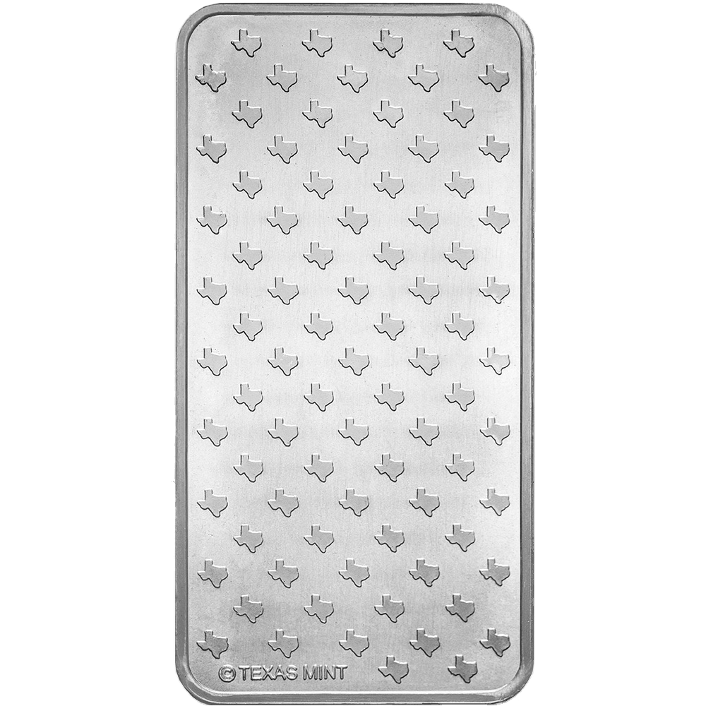 10 oz Texas Silver Bar