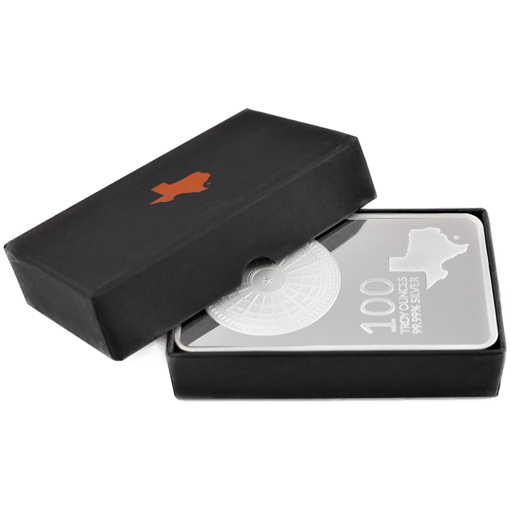Buy 100 oz Texas Silver Bar