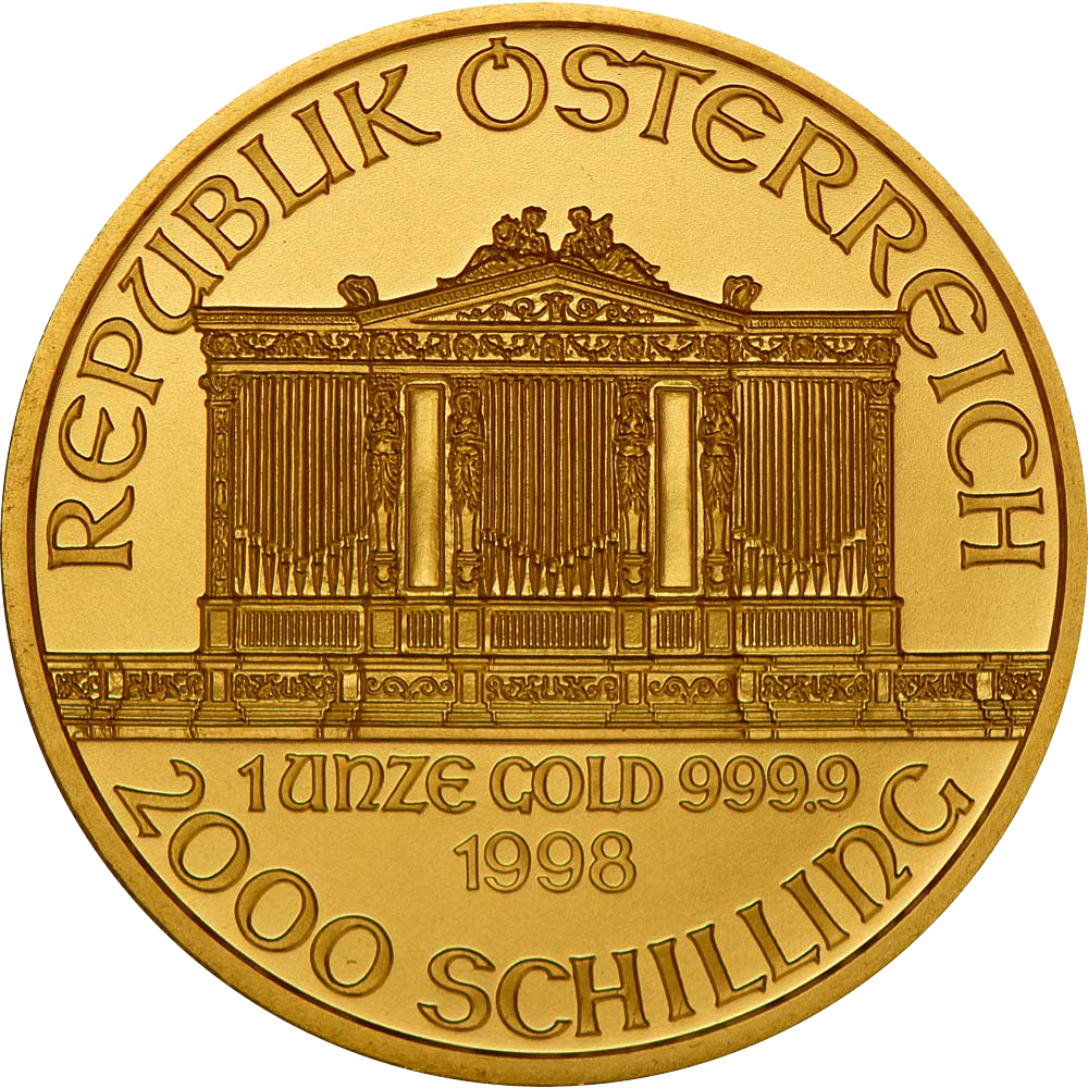 Buy Austrian Gold Philharmonic Coin (Any Year)