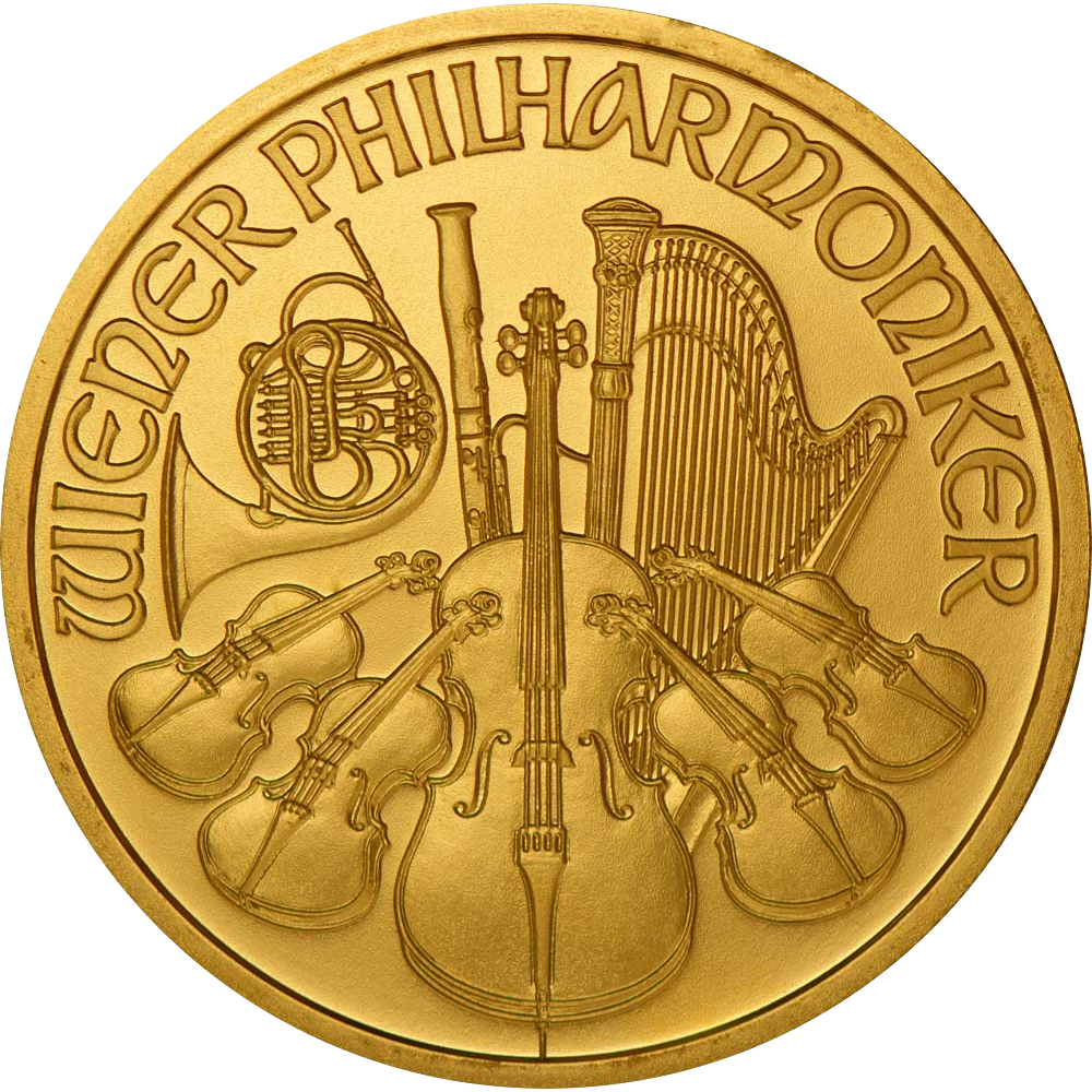 Buy Austrian Gold Philharmonic Coin (Any Year)