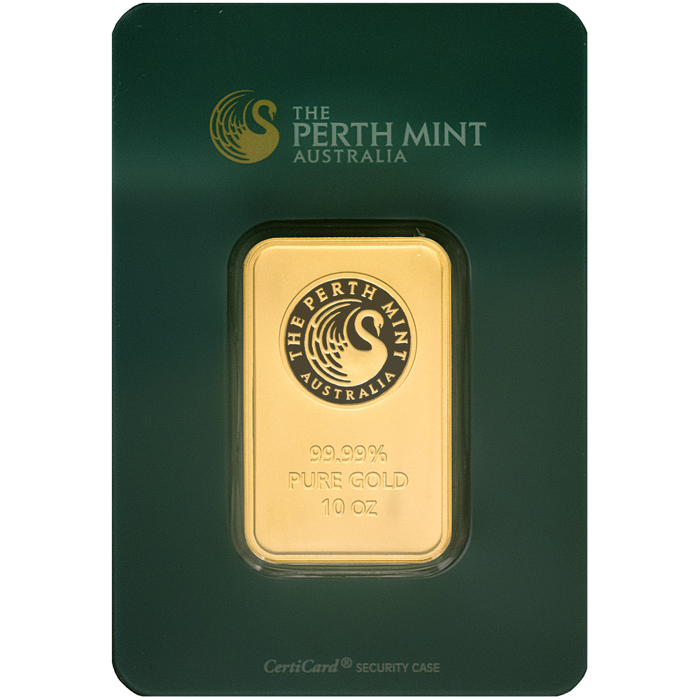 Buy 10 oz Perth Mint Gold Bars