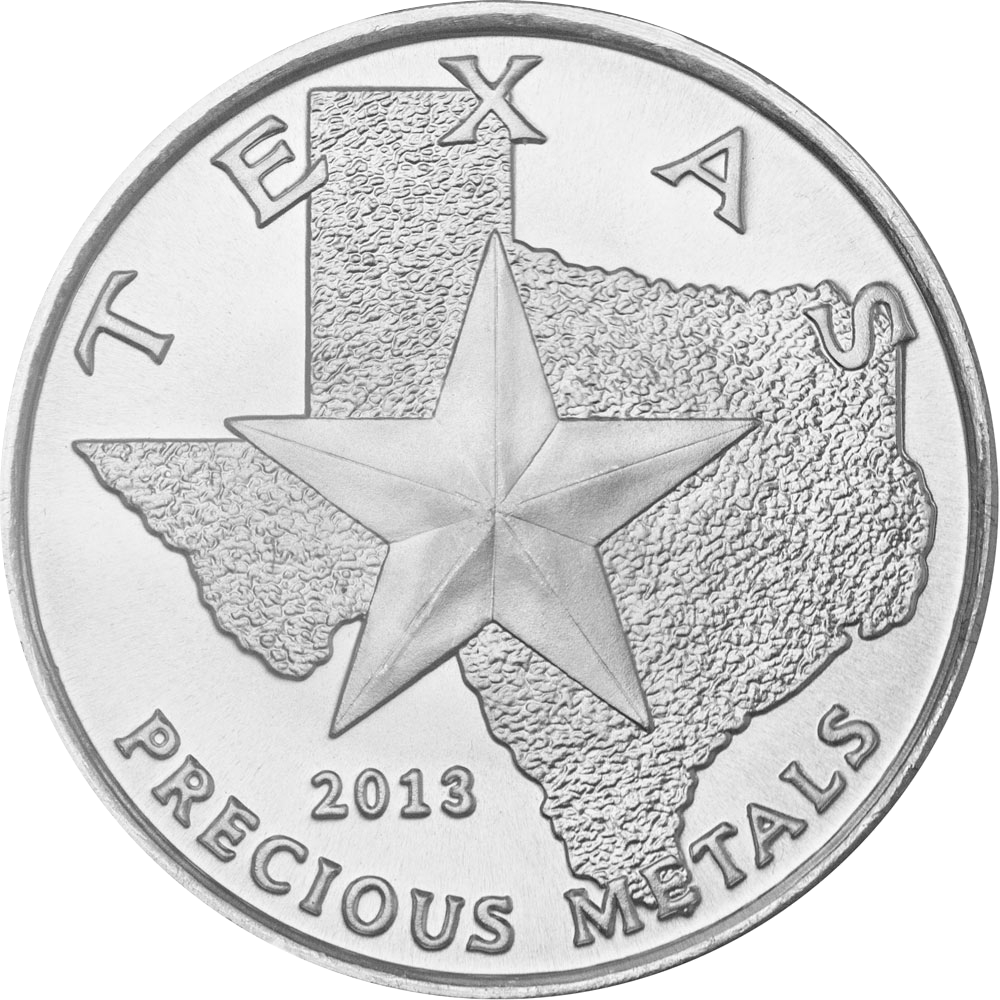 Buy 2013 Texas Silver Round