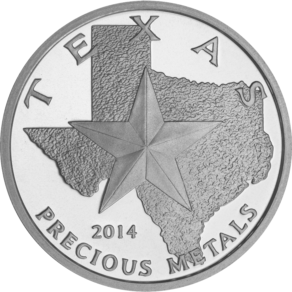 Buy 2014 Texas Silver Round